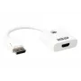 ATEN Adattatore attivo DisplayPort a HDMI True 4K, 4096 x 2160 pixel, 60 Hz, bianco, convertitore video attivo, 0 - 50 °C, -20 - 60 °C