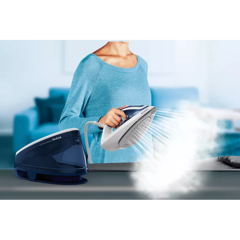 Tefal Express Essential SV6116 2200 W 1,4 L blu, bianco