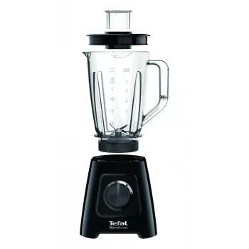 Frullatore da tavolo Tefal BL4208 — 600 W, contenitore in plastica 1,25 L, 2 velocità, tritaghiaccio, nero