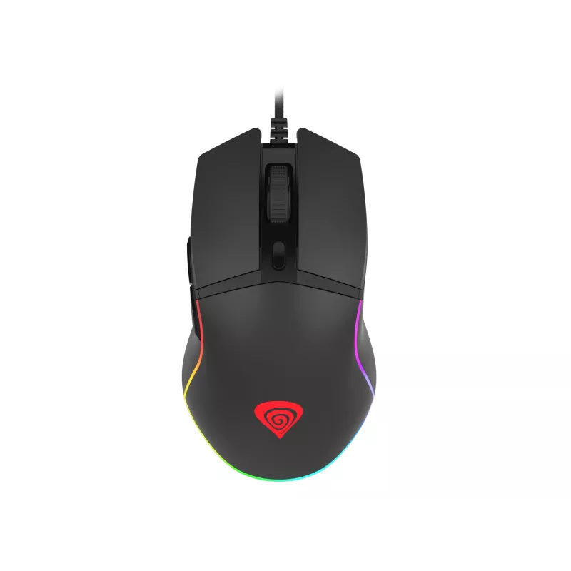 GENESIS Krypton 220 Mouse Gaming Destrorso USB Type-A Ottico 6400 DPI