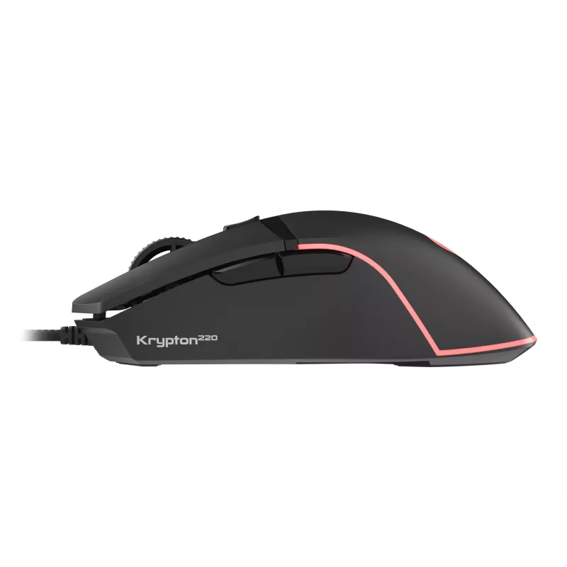 GENESIS Krypton 220 Mouse Gaming Destrorso USB Type-A Ottico 6400 DPI