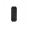 ICY BOX IB-HUB1703-QC3 USB 3.2 Gen 1 (3.1 Gen 1) Type-B 5000 Mbit/s Nero