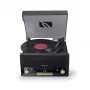 Giradischi a trazione diretta Muse MT-112 W — semiautomatico, 20 W RMS, uscita 3,5 mm, LCD, AC 100–240 V
