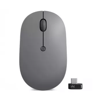 Lenovo Go Mouse Wireless USB-C Ufficio Ambidestro RF Wireless Ottico 2400 DPI