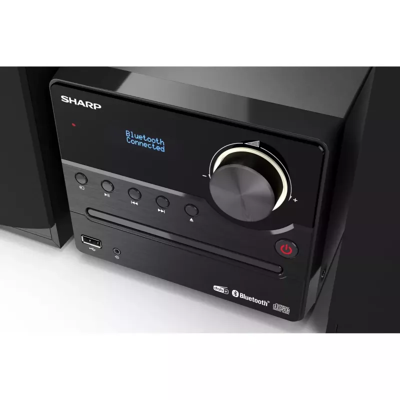 Sharp XL-B517D Microsistema audio domestico 45 W Nero
