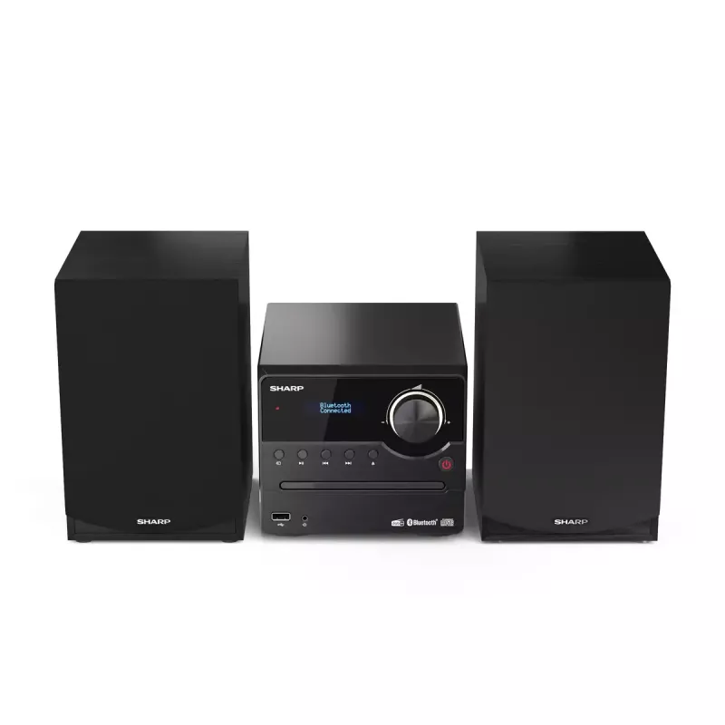Sharp XL-B517D Microsistema audio domestico 45 W Nero