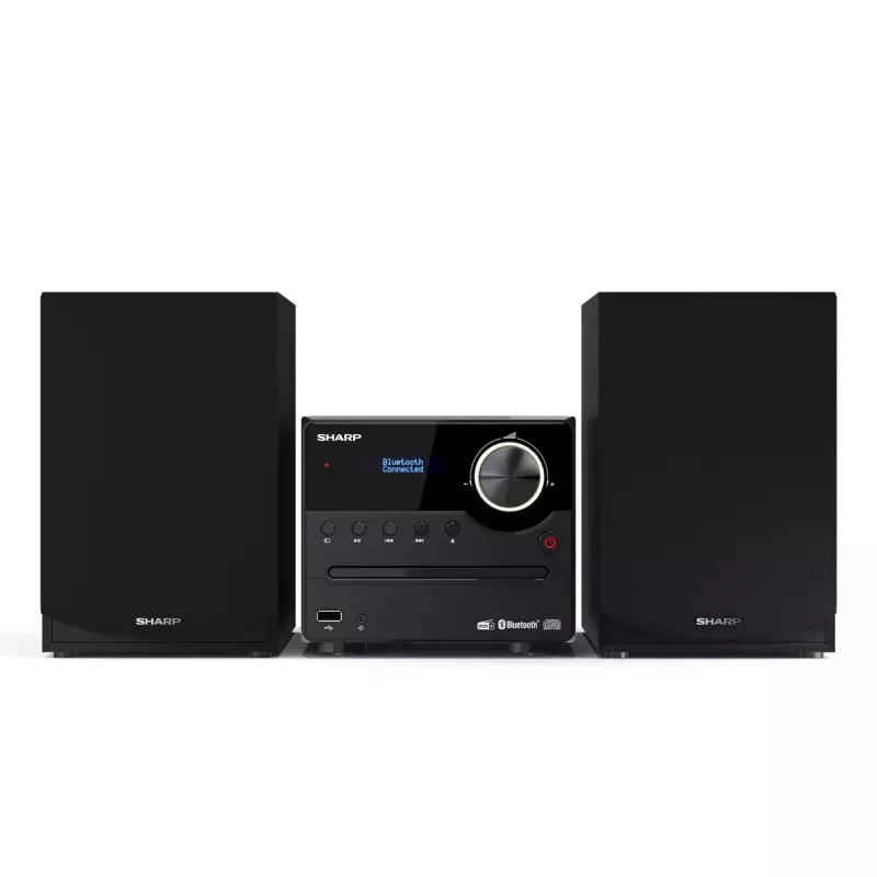Sharp XL-B517D Microsistema audio domestico 45 W Nero