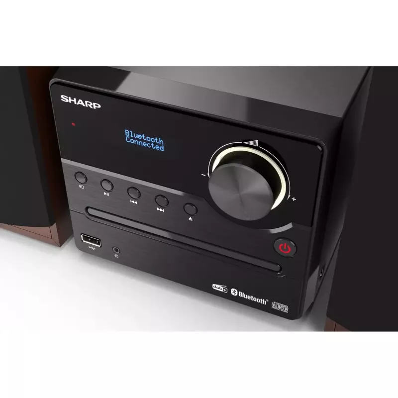 Sharp XL-B517D Microsistema audio domestico 45 W Marrone