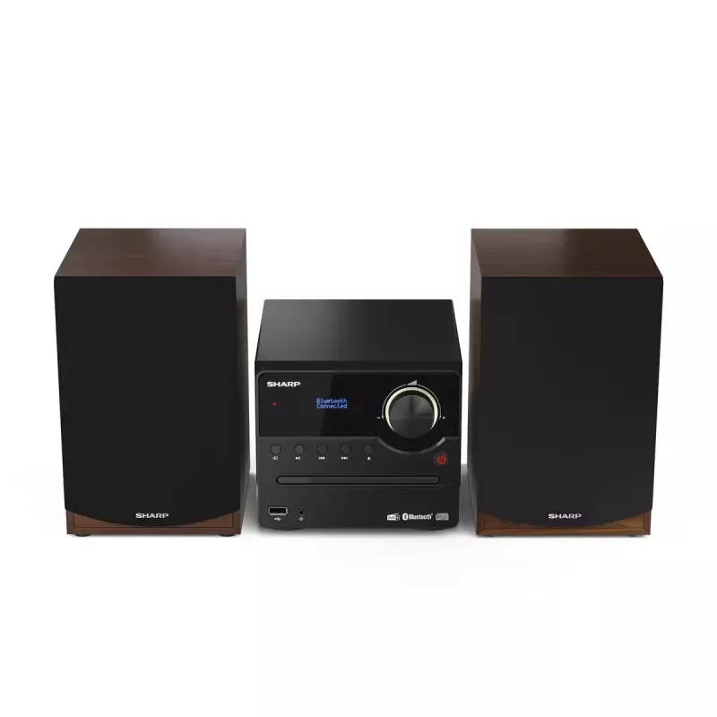 Sharp XL-B517D Microsistema audio domestico 45 W Marrone