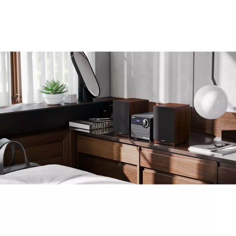 Sharp XL-B517D Microsistema audio domestico 45 W Marrone