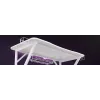 Genesis Holm 320 RGB scrivania gaming, bianca