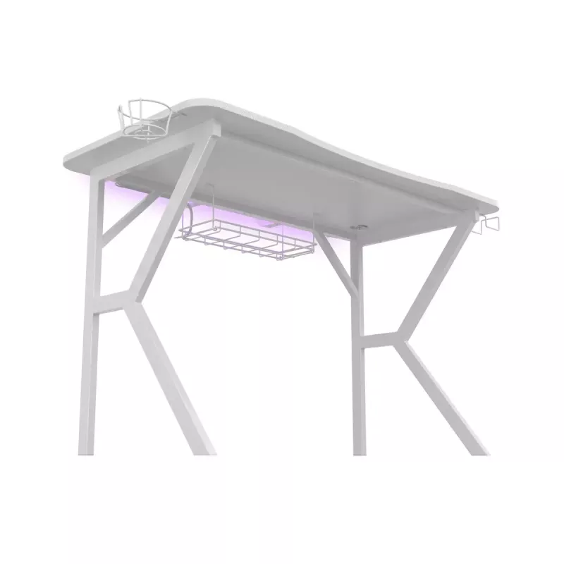 Genesis Holm 320 RGB scrivania gaming, bianca