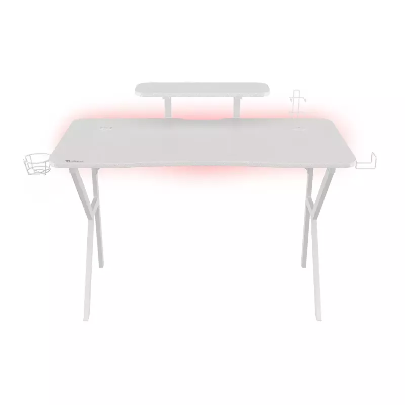 Genesis Holm 320 RGB scrivania gaming, bianca