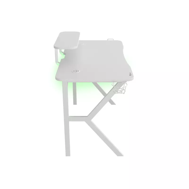 Genesis Holm 320 RGB scrivania gaming, bianca