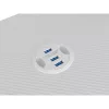 Genesis Holm 320 RGB scrivania gaming, bianca