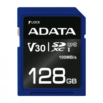 Scheda di memoria ADATA ASDX128GUI3V30S-R 128 GB SDXC UHS-I classe 10
