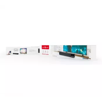 Altoparlante stereo portatile Gembird SPK-BT-BAR400-01
