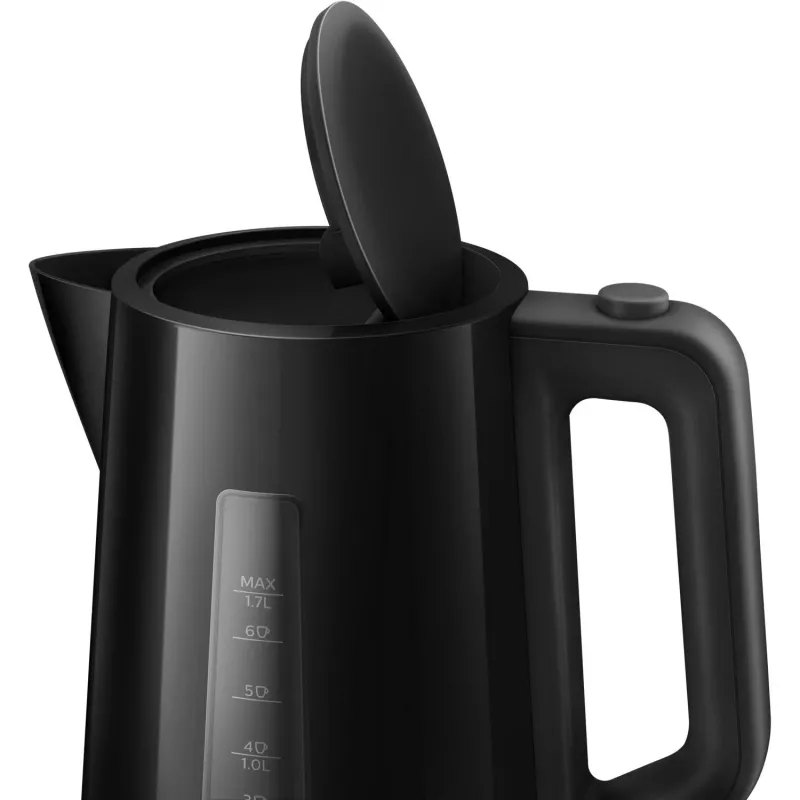 Bollitore Philips Serie 3000 HD9318/20 in plastica, 1,7 L, 2200 W, plastica, indicatore del livello dell'acqua