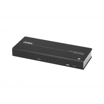 Splitter HDMI ATEN 4 porte True 4K a 60Hz (4:4:4), HDMI, 4x HDMI, 4096 x 2160 pixel, nero, metallo, 4K Ultra HD