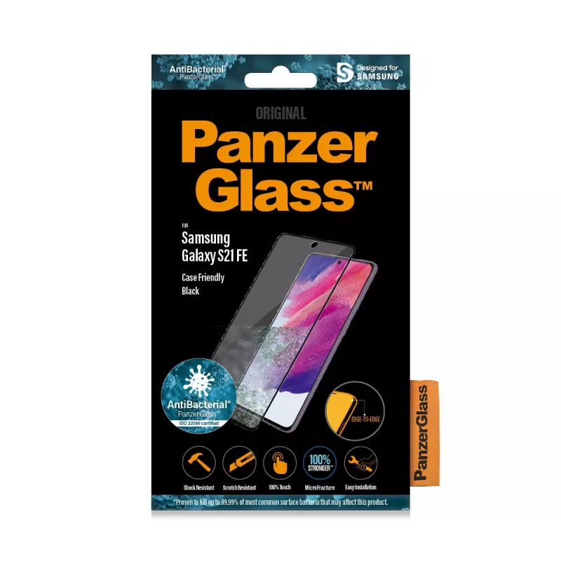 Vetro protettivo per display PanzerGlass per Samsung Galaxy S21 FE