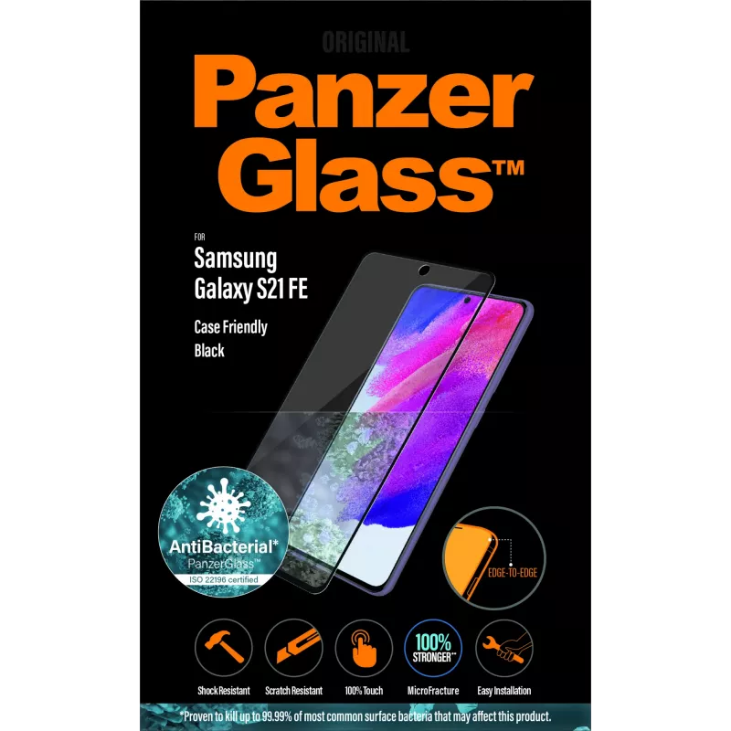 Vetro protettivo per display PanzerGlass per Samsung Galaxy S21 FE