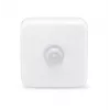WiZ 929002422302 sensore di movimento WiFi wireless, 3–15 m, a parete, per interni, bianco