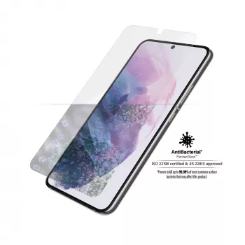 PanzerGlass UltraForce1 7293 proteggischermo per Samsung Galaxy S22, vetro temperato, compatibile con custodia, trasparente