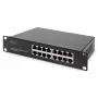 Switch Gigabit Ethernet DIGITUS 16 porte 10 pollici unmanaged