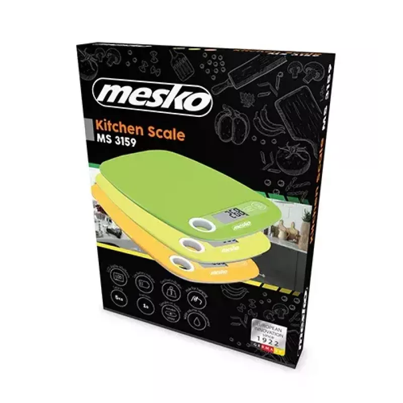 Bilancia da cucina elettronica Mesko Home MS 3159y