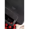 Macchina per waffle Adler AD 3049, 4 waffle quadrati, antiaderente, 1800 W, nero