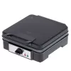 Macchina per waffle Adler AD 3049, 4 waffle quadrati, antiaderente, 1800 W, nero