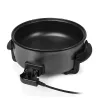 Padella multifunzione Tristar PZ-9135 XL rotonda nera acciaio 1500W