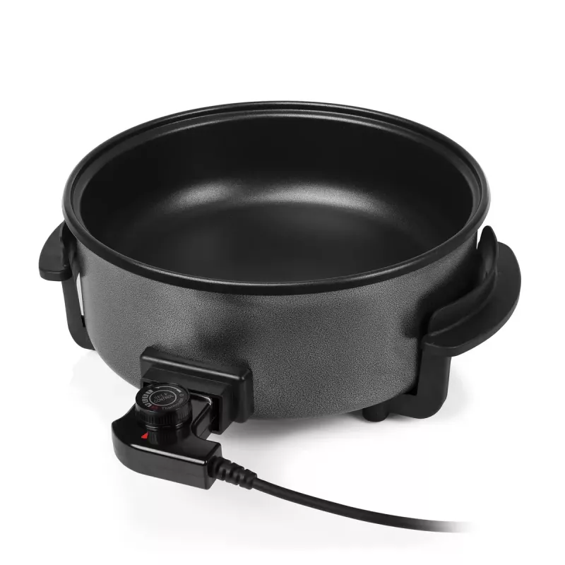 Padella multifunzione Tristar PZ-9135 XL rotonda nera acciaio 1500W