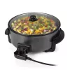 Padella multifunzione Tristar PZ-9135 XL rotonda nera acciaio 1500W