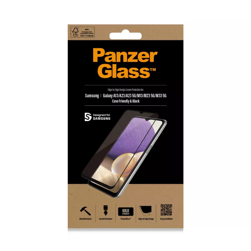Pellicola protettiva per display PanzerGlass ® per Samsung Galaxy A13 | A23 | A23 5G | M13 | M23 5G | M33 5G