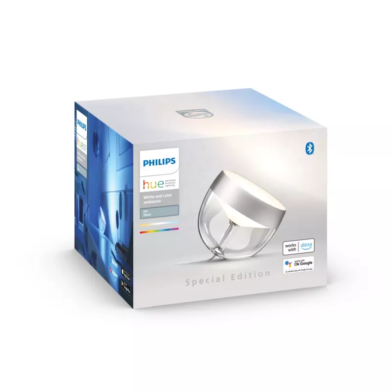 Philips Hue White and Colour Ambience Iris argento Special Edition