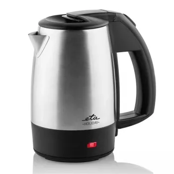 Bollitore da viaggio ETA Holiday 0,5 L 1000 W nero acciaio inox