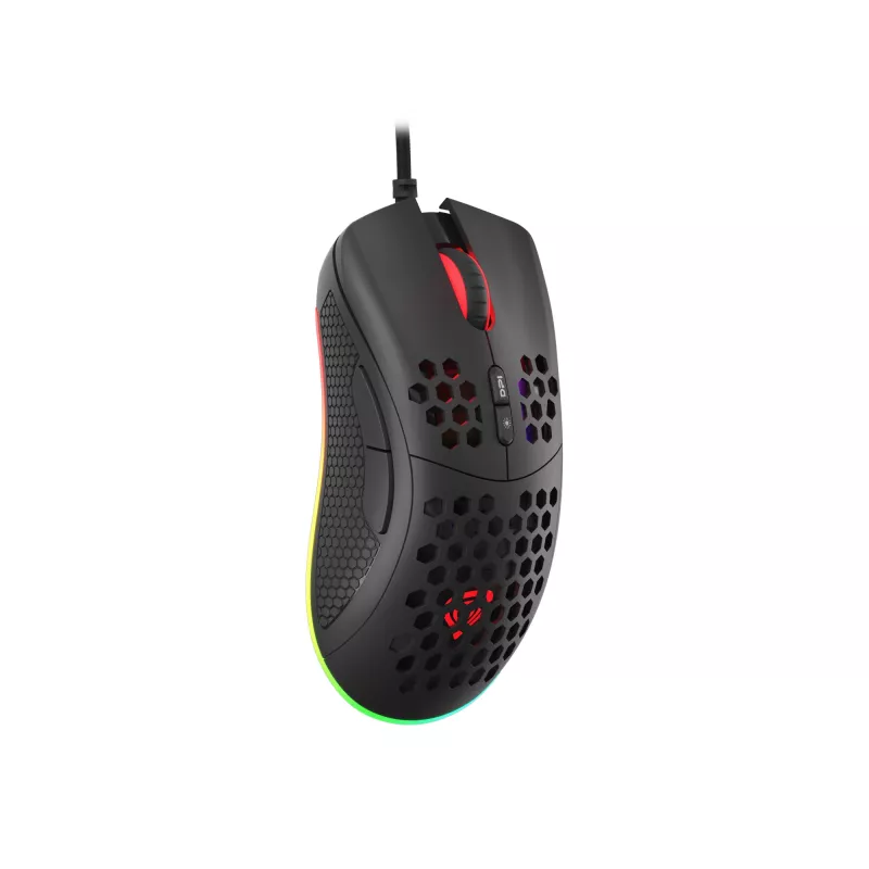 Mouse gaming GENESIS Krypton 555 per destrorsi USB Type-A ottico 8000 DPI