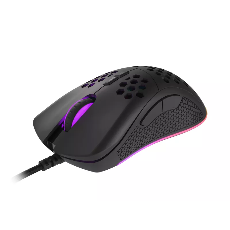 Mouse gaming GENESIS Krypton 555 per destrorsi USB Type-A ottico 8000 DPI