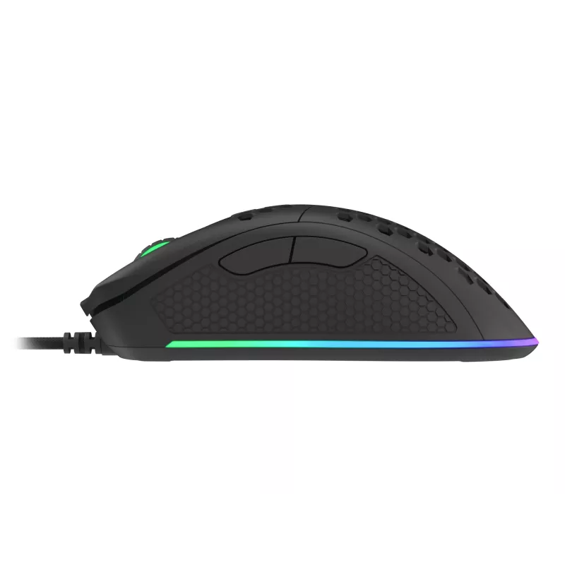 Mouse gaming GENESIS Krypton 555 per destrorsi USB Type-A ottico 8000 DPI