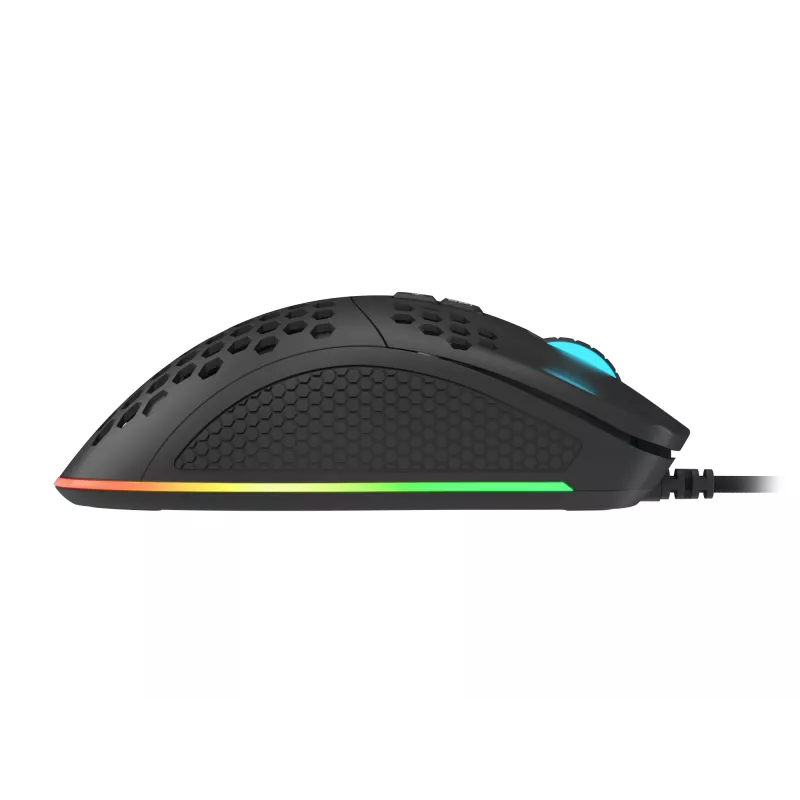 Mouse gaming GENESIS Krypton 555 per destrorsi USB Type-A ottico 8000 DPI