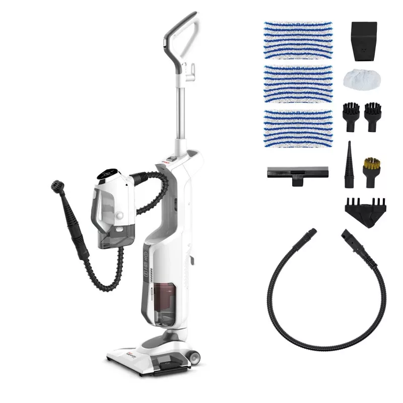 Aspirapolvere Polti Vaporetto 3 Clean 1800 W senza sacchetto bianco