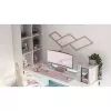 Nanoleaf Lines Skin NL59-0001PM-9PK, 60 gradi, rosa opaco, 9 pezzi