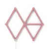 Nanoleaf Lines Skin NL59-0001PM-9PK, 60 gradi, rosa opaco, 9 pezzi