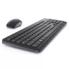 Set tastiera e mouse wireless Dell KM3322W — QWERTY full-size, RF wireless, nero, uso ufficio