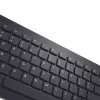 Set tastiera e mouse wireless Dell KM3322W — QWERTY full-size, RF wireless, nero, uso ufficio