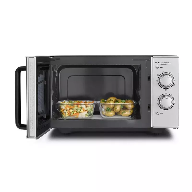 Microonde Caso MG 25 Ecostyle, 25 L, 900 W, funzione grill, argento