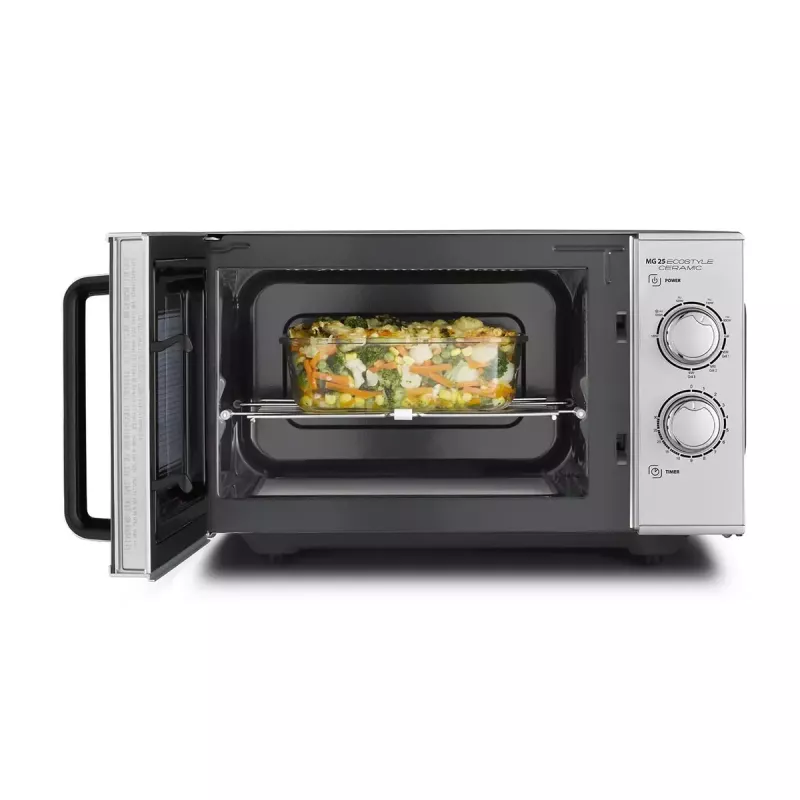 Microonde Caso MG 25 Ecostyle, 25 L, 900 W, funzione grill, argento