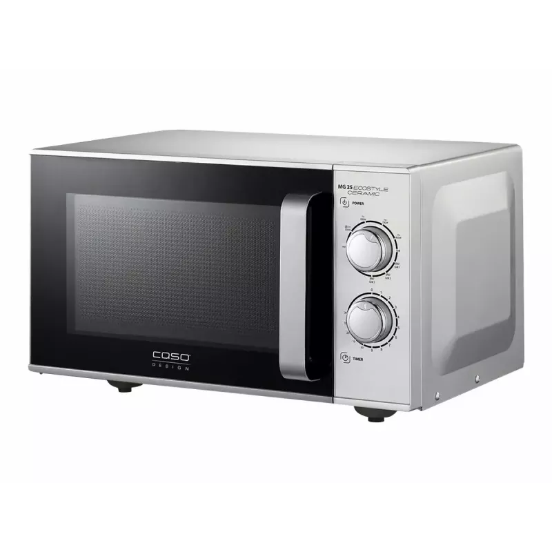 Microonde Caso MG 25 Ecostyle, 25 L, 900 W, funzione grill, argento