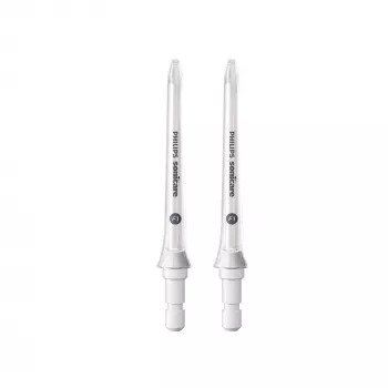 Doccia orale ugello a innesto Philips HX3042/00 – 2 ugelli, punte di ricambio bianche